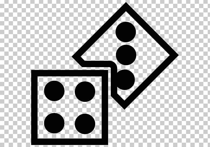 Computer Icons Game Dice PNG, Clipart, Angle, Area, Black, Black And White, Casino Free PNG Download