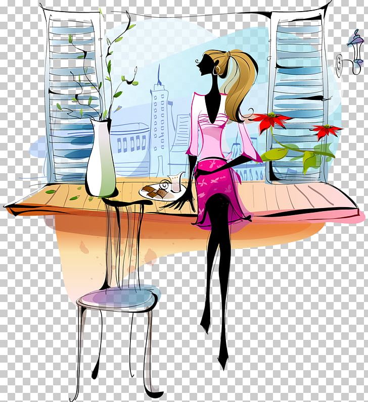 Drawing Painting Woman PNG, Clipart, Art, Cartoon, Chair, Child, Draw Girl Free PNG Download