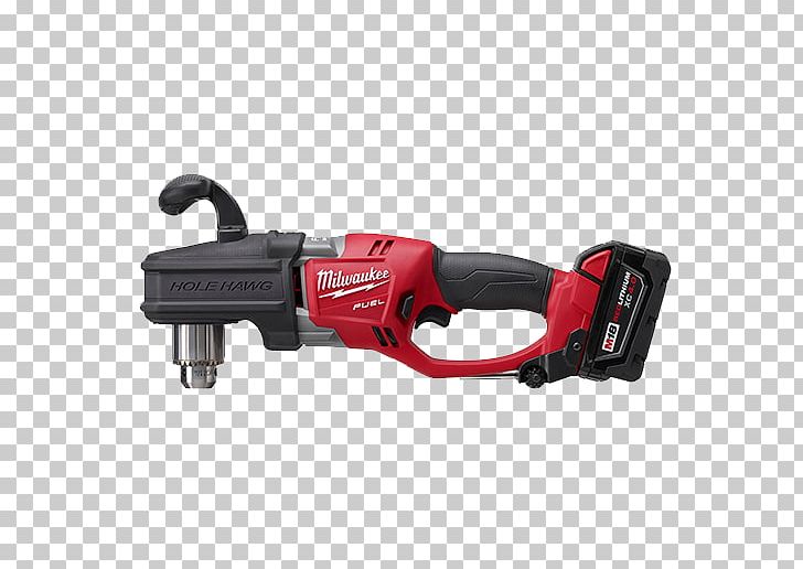 Milwaukee M18 Fuel Hole Hawg 1/2" Right Angle Drill 2707 Augers Cordless Milwaukee Hole-Hawg 1676 Milwaukee M18 FUEL 2796-22 PNG, Clipart, Angle, Augers, Cordless, Cutting Tool, Drill Free PNG Download