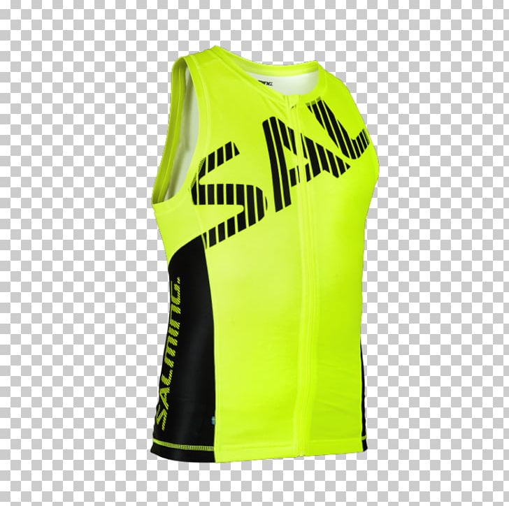 Salming Triathlon Singlet Men Yellow/Black T-shirt Sleeveless Shirt Salming Triathlon Singlet Wmn Pink/Black PNG, Clipart, Active Shirt, Active Tank, Clothing, Gilets, Green Free PNG Download