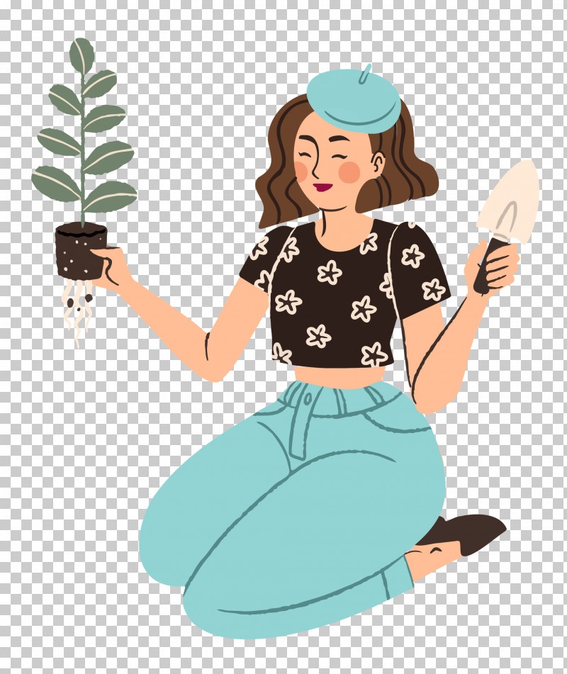 Planting Woman Garden PNG, Clipart, Cartoon, Garden, Lady, Planting, Woman Free PNG Download