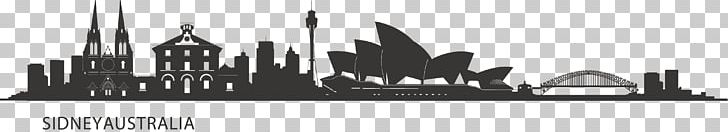 City Of Sydney Skyline Silhouette PNG, Clipart, Black And White, City, City Park, City Silhouette, Computer Wallpaper Free PNG Download