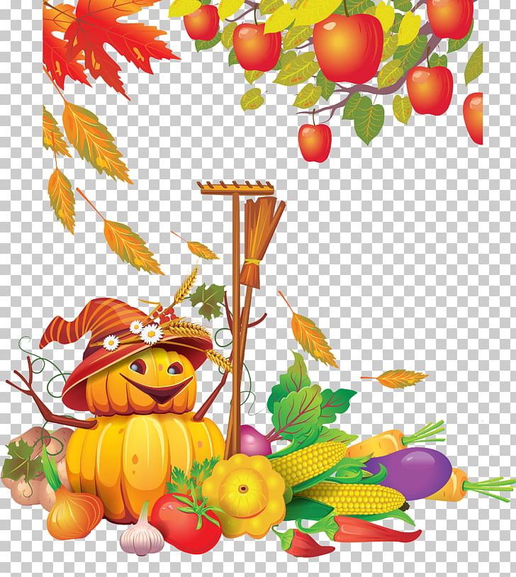 Autumn Vegetable Harvest PNG, Clipart, Art, Autumn, Cut Flowers, Floral Design, Floristry Free PNG Download