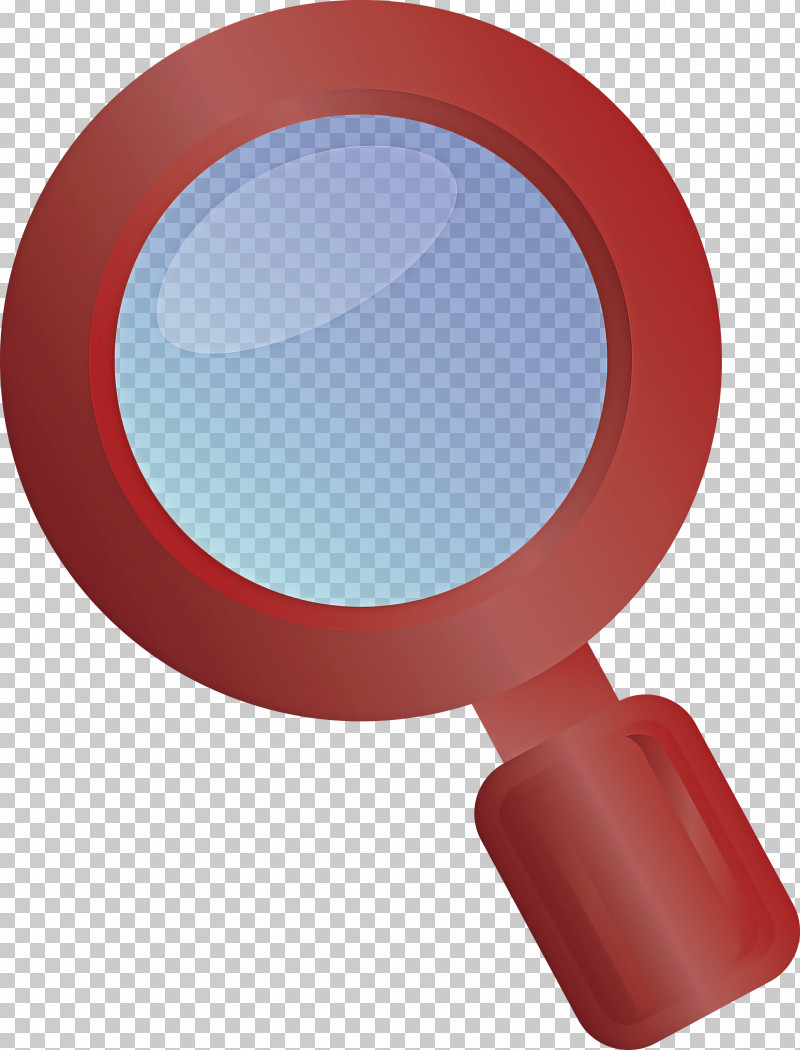 Magnifying Glass Magnifier PNG, Clipart, Circle, Magnifier, Magnifying Glass, Makeup Mirror, Red Free PNG Download