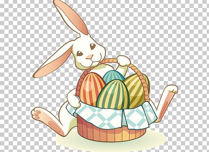Easter Bunny Easter Egg PNG, Clipart, Artwork, Basket, Basket Vector, Cartoon, Clothing Free PNG Download