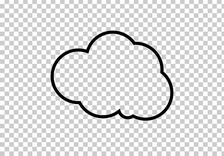 Computer Icons Cloud Symbol PNG, Clipart, Area, Black, Black And White, Circle, Cloud Free PNG Download
