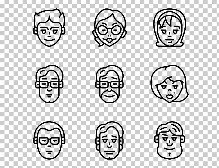 Computer Icons Icon Design Symbol PNG, Clipart, Angle, Animal Avatar, Black And White, Cartoon, Circle Free PNG Download