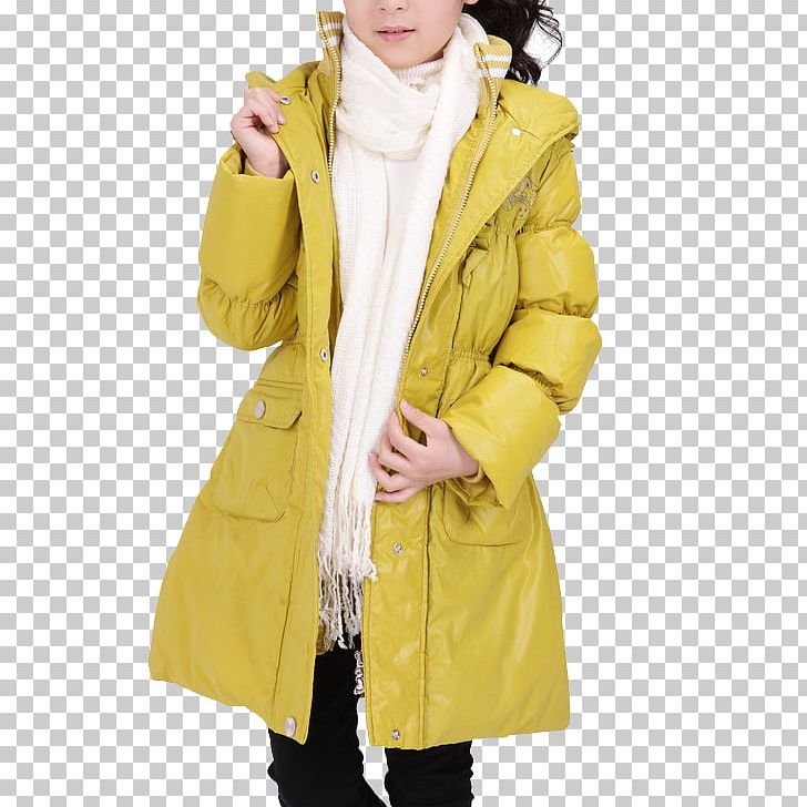 Overcoat Yellow Jacket Outerwear PNG, Clipart, Clothing, Coat, Down, Download, Fashion Free PNG Download
