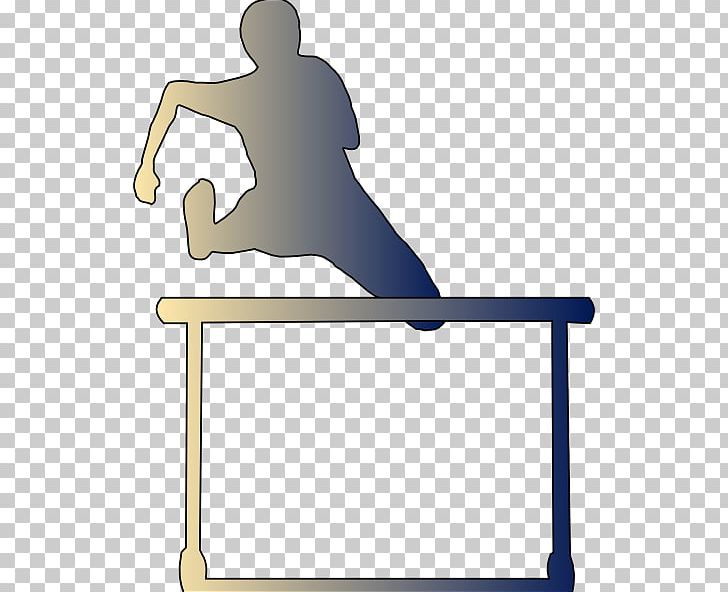Hurdling Track And Field Athletics Hurdle Running PNG, Clipart, Area, Blue, Furniture, Hand, Hurdle Free PNG Download