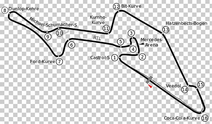 Nürburgring 2018 GT4 European Series Deutsche Tourenwagen Masters Formula 1 2011 German Grand Prix PNG, Clipart, Angle, Area, Auto Part, Black And White, Blancpain Gt Series Free PNG Download