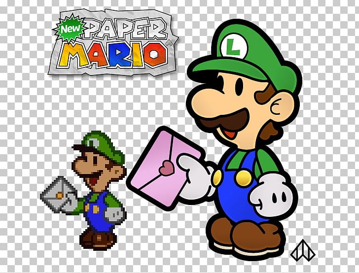 Super Paper Mario Mario & Luigi: Paper Jam Super Mario Bros. PNG, Clipart, Area, Cartoon, Line, Luigi, Mario Free PNG Download