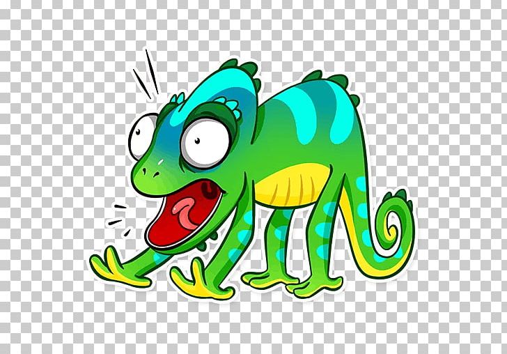 Telegram Chameleons Sticker Tree Frog PNG, Clipart, Amphibian, Animal, Animal Figure, Area, Art Free PNG Download