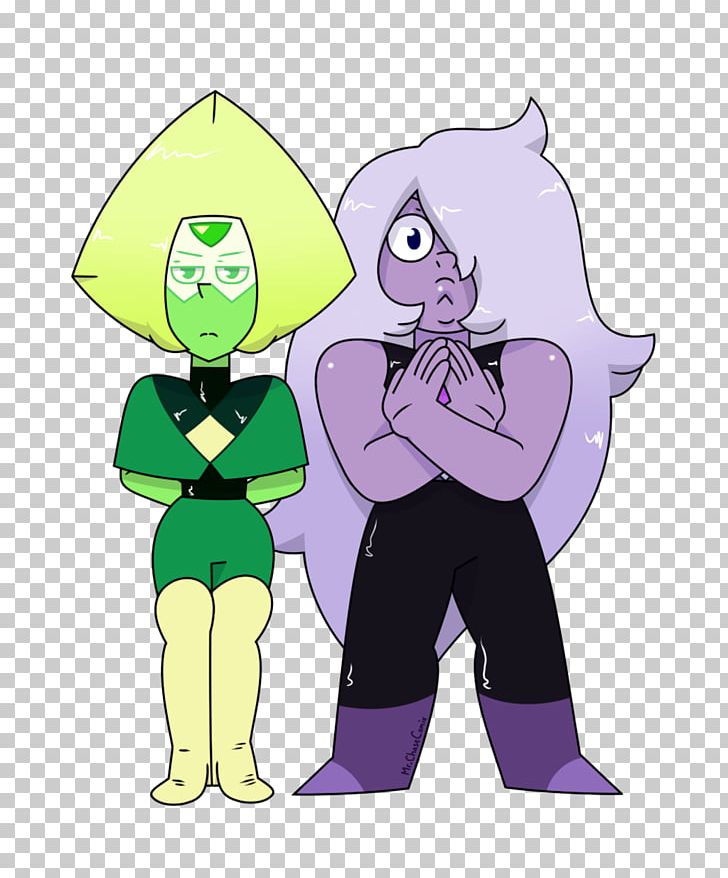 Fan Art Amethyst Peridot Drawing PNG, Clipart, Amethyst, Art, Attire, Cartoon, Deviantart Free PNG Download