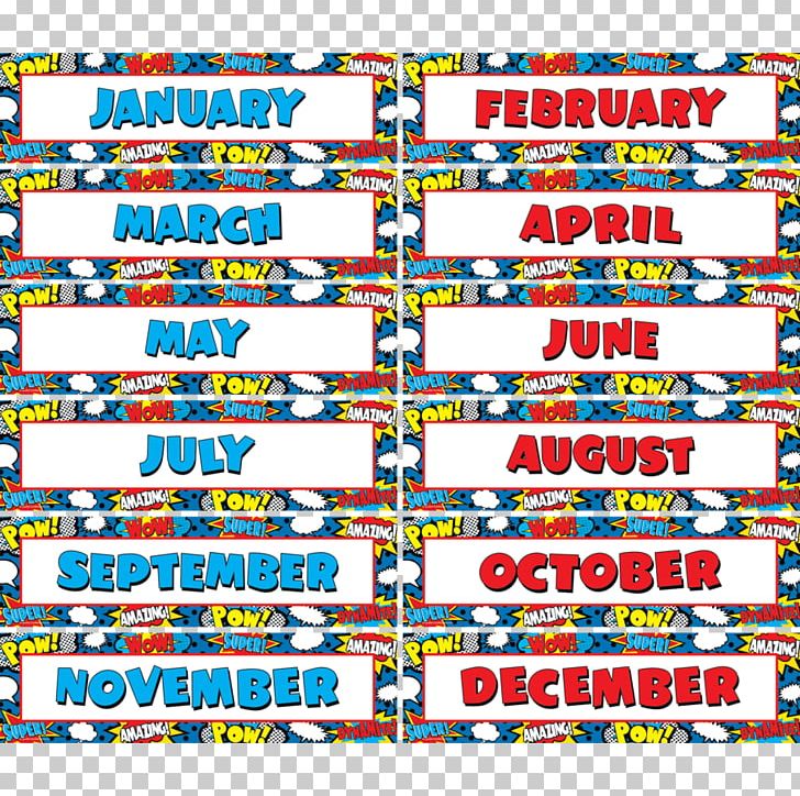 Months Of The Year Birthday Chart