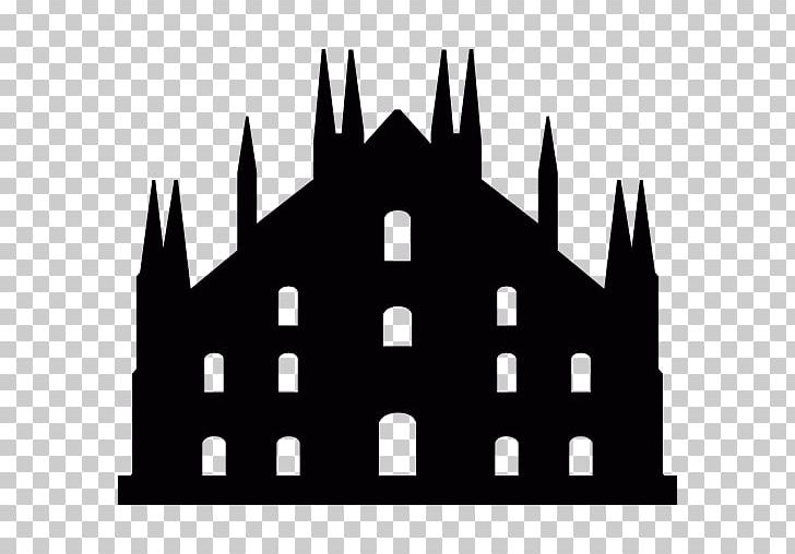 Milan Cathedral Computer Icons PNG, Clipart, Angle, Black And White, Cathedral, Catholicism, Church Free PNG Download