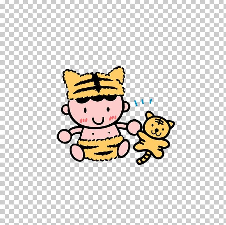 Tiger Cat Child PNG, Clipart, Animals, Area, Artwork, Big Cat, Cartoon Free PNG Download