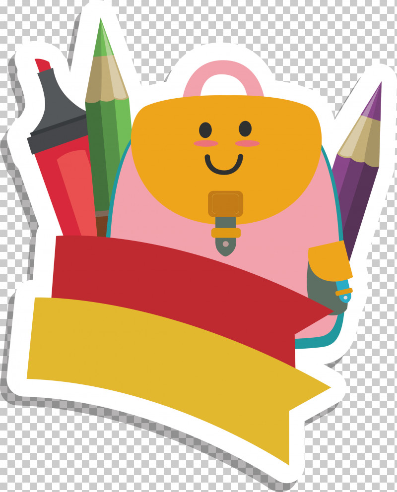 Back To School School Supplies PNG, Clipart, Back To School, Meter, School Supplies, Yellow Free PNG Download