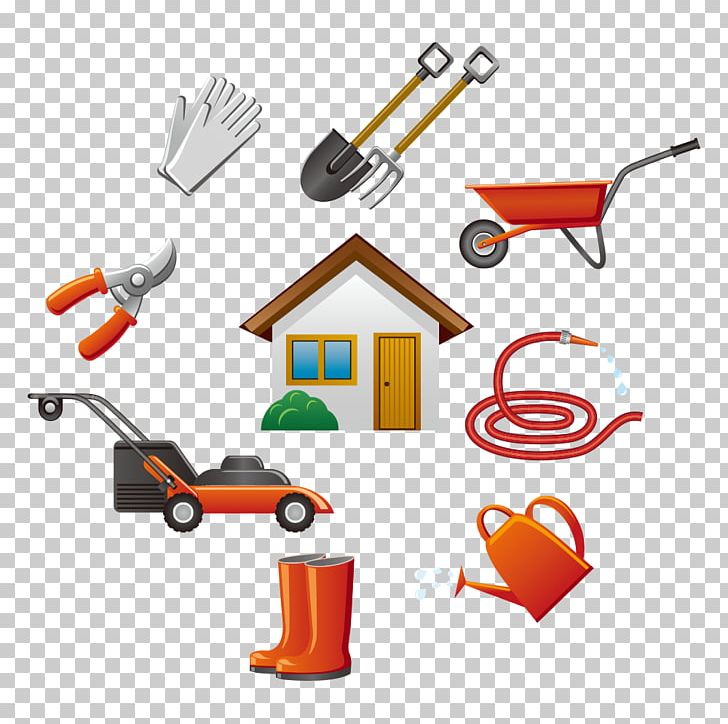 Garden Tool Horticulture Gardening PNG, Clipart, Building, Cartoon, Construction Tools, Download, Drawing Free PNG Download