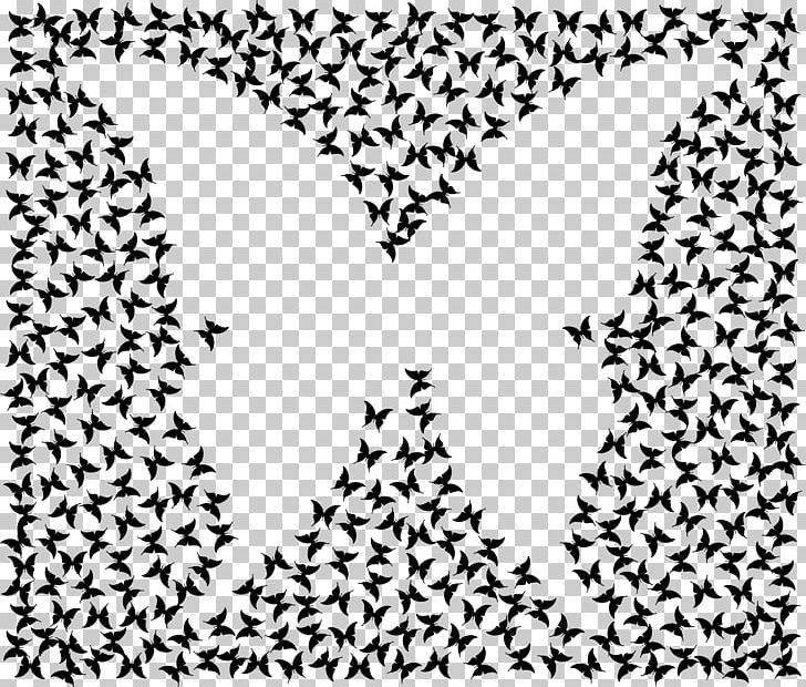 Negative Space Line Art PNG, Clipart, Area, Art, Black, Black And White, Butterfly Free PNG Download