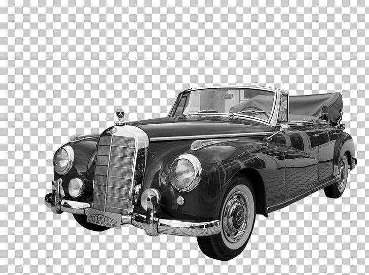 Antique Car Mercedes-Benz W120 Vintage Car PNG, Clipart, Antique, Antique Car, Automotive Design, Auto Salon Singen, Black And White Free PNG Download