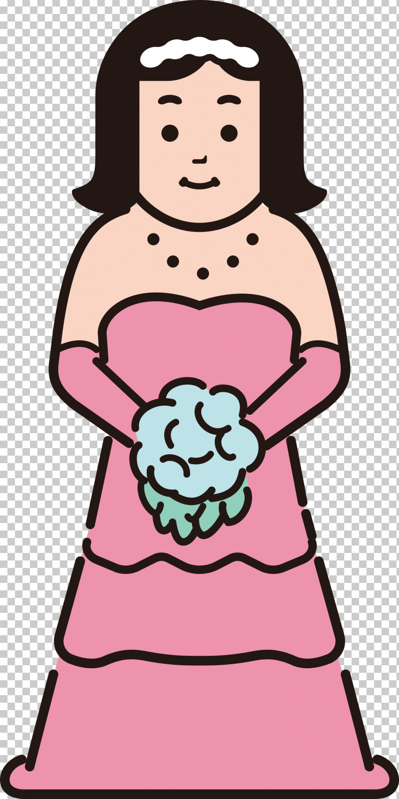 Wedding Bride PNG, Clipart, Bride, Cartoon, Character, Clothing, Geometry Free PNG Download