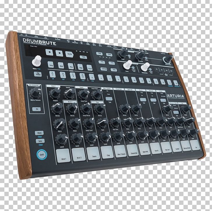 Drum Machine Sound Synthesizers Arturia Drums Analog Synthesizer PNG, Clipart, Analog Modeling Synthesizer, Analog Synthesizer, Arturia, Arturia Drumbrute, Audio Equipment Free PNG Download