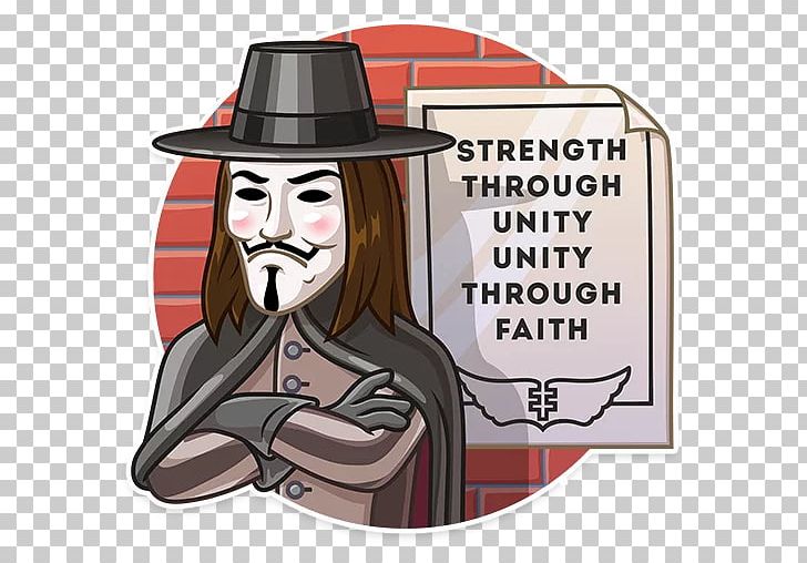 Guy Fawkes Sticker Telegram PNG, Clipart, Anonymous, Cartoon, Fashion Accessory, Fiction, Guy Fawkes Free PNG Download