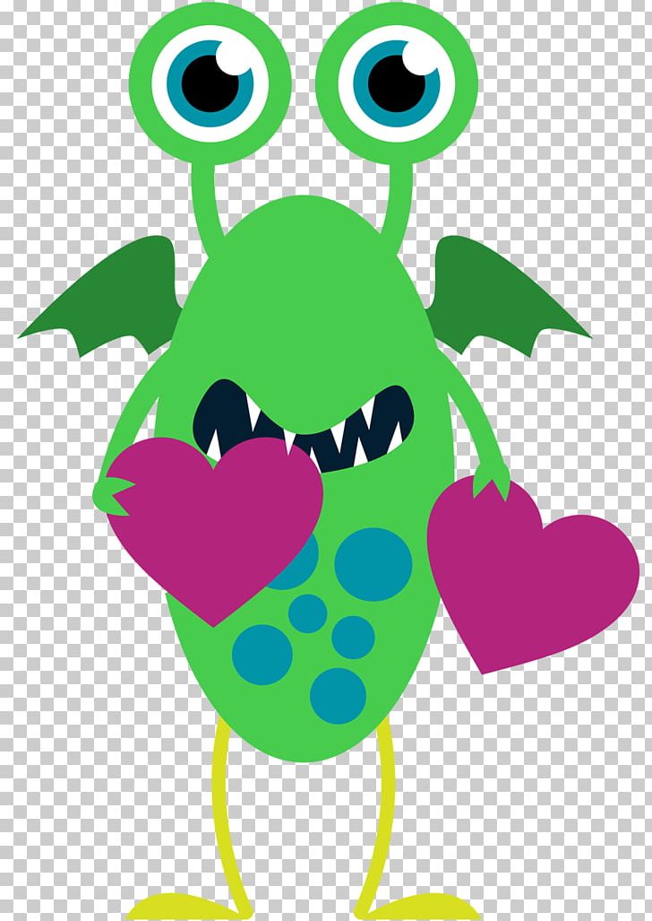 Valentine's Day Monster Heart PNG, Clipart, Area, Artwork, Flower, Free Content, Gift Free PNG Download