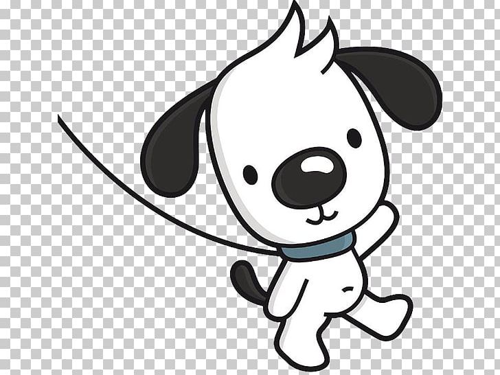 Dog Walking Cartoon Illustration PNG, Clipart, Black, Carnivoran, Dog Like Mammal, Dogs, Fictional Character Free PNG Download