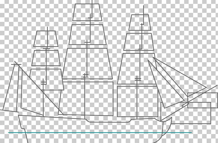 Sailing Ship Drawing Boat PNG, Clipart, Angle, Area, Black And White, Boat, Diagram Free PNG Download