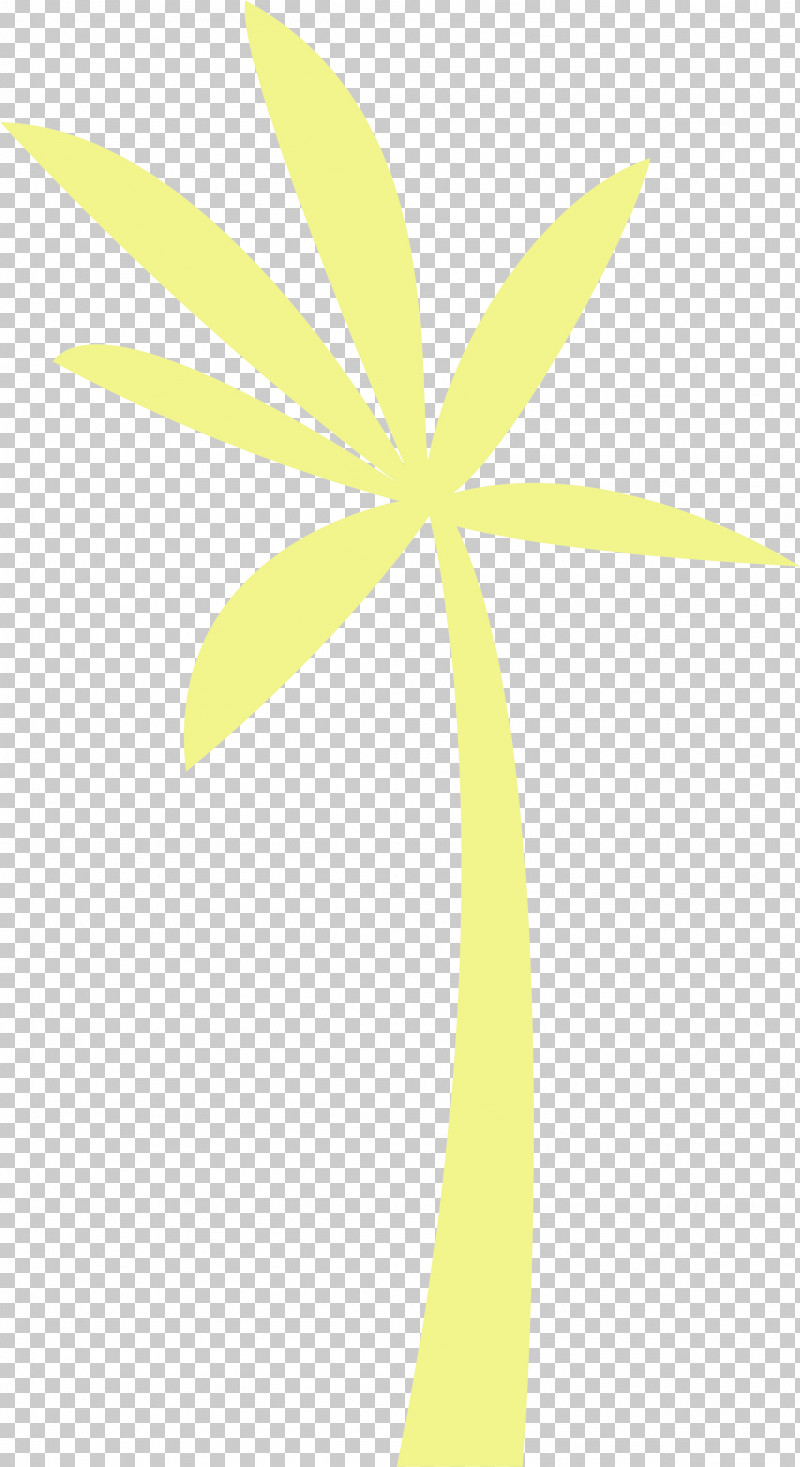 Plant Stem Leaf Flower Yellow M-tree PNG, Clipart, Beach, Biology, Flower, Leaf, Meter Free PNG Download