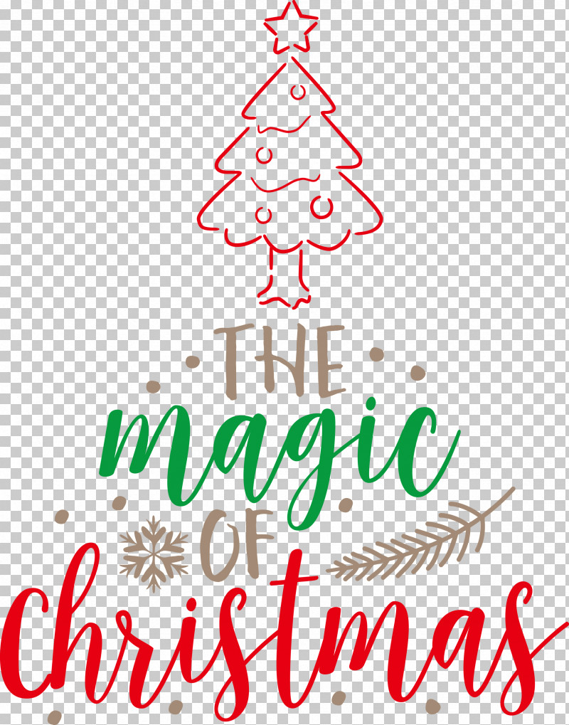 The Magic Of Christmas Christmas Tree PNG, Clipart, Christmas Day, Christmas Ornament, Christmas Ornament M, Christmas Tree, Geometry Free PNG Download