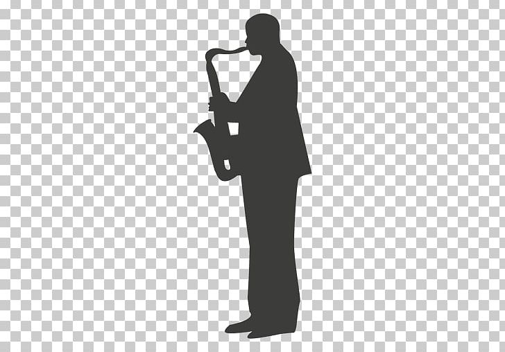 Silhouette Saxophone Musician PNG, Clipart, Alto Saxophone, Arm, Black, Black And White, Brass Instrument Free PNG Download