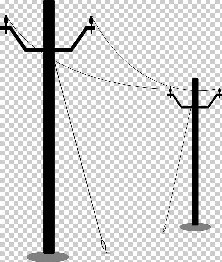 Utility Pole Electricity Overhead Power Line PNG, Clipart, Angle, Area, Diagram, Drawing, Electrical Supply Free PNG Download