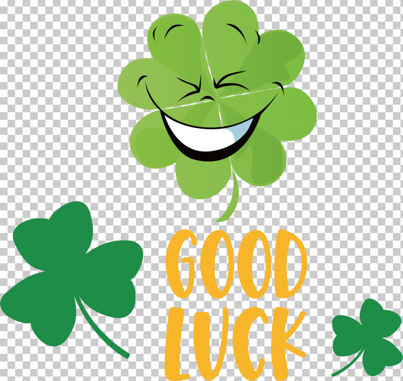 Good Luck Saint Patrick Patricks Day PNG, Clipart, Animation, Cartoon,  Clover, Emoticon, Fourleaf Clover Free PNG