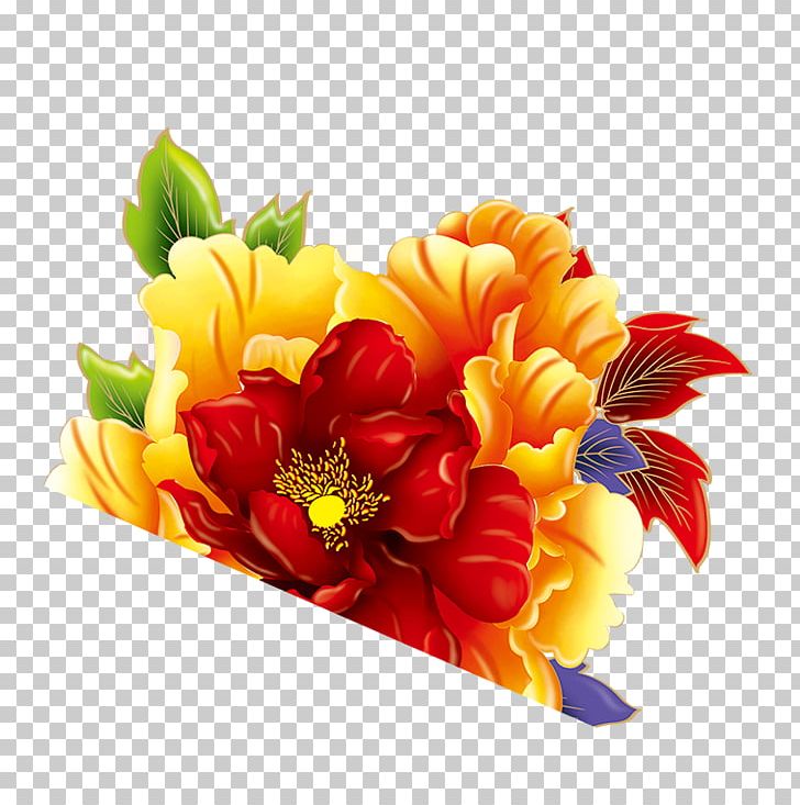 Floral Design Moutan Peony Cut Flowers PNG, Clipart, Artificial Flower, Chinese, Chinese Style, Chrysanths, Copyright Free PNG Download