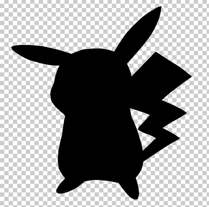 Pikachu Pokémon GO Silhouette Drawing PNG, Clipart, Art, Black, Black And White, Charizard, Dog Like Mammal Free PNG Download