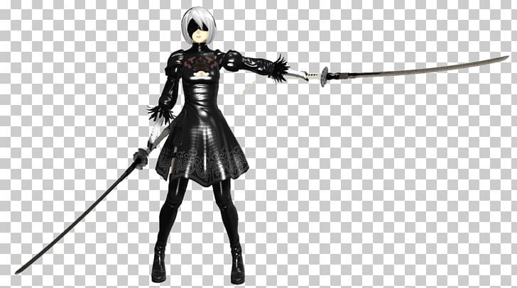 Nier: Automata Weapon Katana Sword Samurai PNG, Clipart, Action Figure, Anime, Art, Art Museum, Black And White Free PNG Download