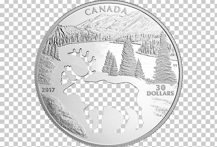 Silver Coin Deer Silver Coin Boreal Woodland Caribou PNG, Clipart, Animal, Antler, Australian Silver Kangaroo, Black And White, Boreal Woodland Caribou Free PNG Download