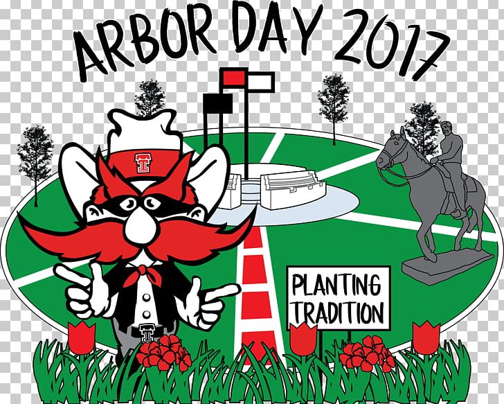 Texas Tech University Tree Arbor Day 2017 PNG, Clipart, Arbor Day, Arbor Day 2017, Art, Cartoon, Christmas Free PNG Download