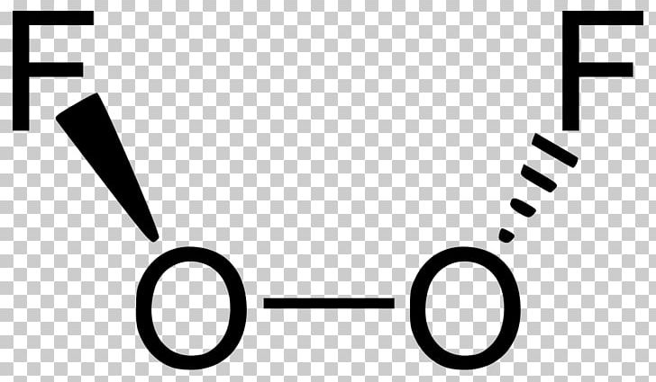 Dioxygen Difluoride Hydrogen Peroxide Fluorine Oxygen Fluoride PNG, Clipart, Angle, Black, Black And White, Brand, Catalase Free PNG Download