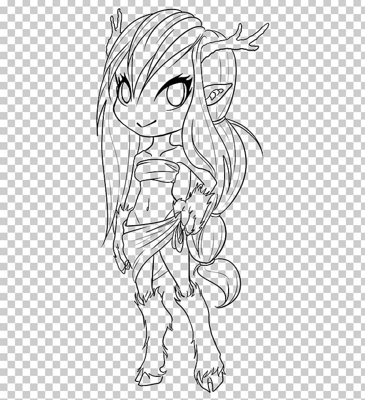Line Art Drawing Chibi Coloring Book PNG, Clipart, Anime, Arm, Artwork, Black, Black And White Free PNG Download