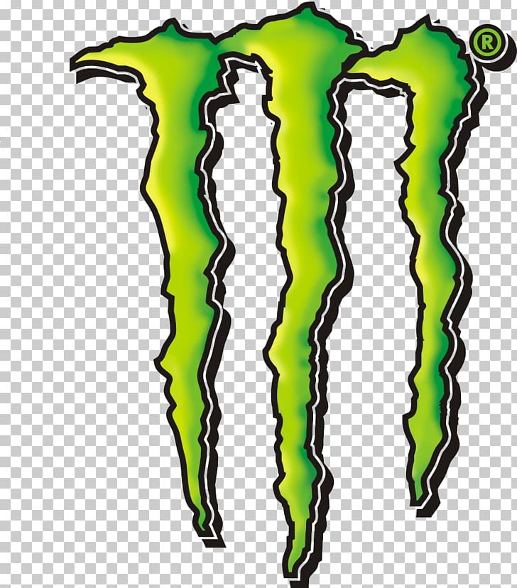 monster logo green wallpaper