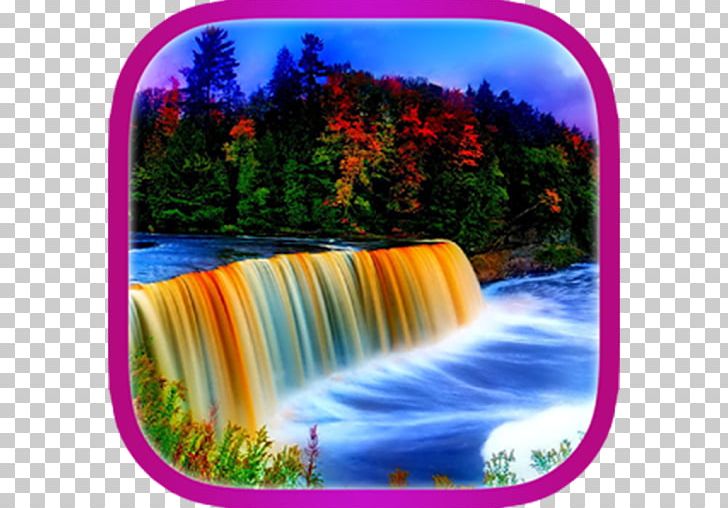 Desktop Waterfall High-definition Television 1080p Stream PNG, Clipart, 1080p, Body Of Water, Chute, Computer Monitors, Desktop Wallpaper Free PNG Download