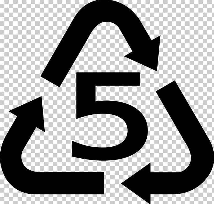 Recycling Symbol Plastic Recycling Resin Identification Code PNG, Clipart, Appendix, Area, Black And White, Brand, Logo Free PNG Download