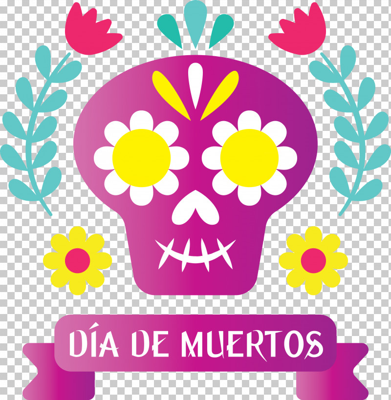 Day Of The Dead Día De Muertos PNG, Clipart, Area, D%c3%ada De Muertos, Day Of The Dead, Floral Design, Line Free PNG Download