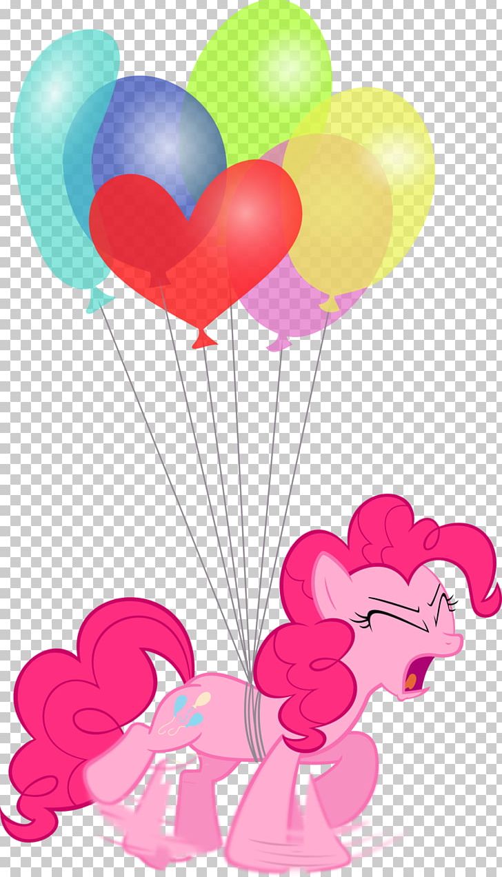 Pinkie Pie Twilight Sparkle Rainbow Dash Balloon Rarity PNG, Clipart, Balloon, Equestria, Flower, Fluttershy, Heart Free PNG Download