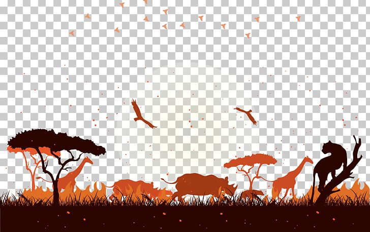 Forest Wildfire Tree Illustration PNG, Clipart, Art, Birds Fly, Burning, Burning Fire, Combustion Free PNG Download