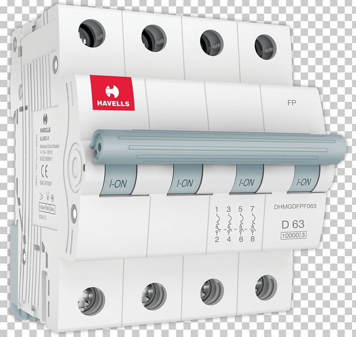Havells Earth Leakage Circuit Breaker India Electrical Network PNG, Clipart, Ampere, Bazar, Busbar, Circuit Breaker, Circuit Component Free PNG Download
