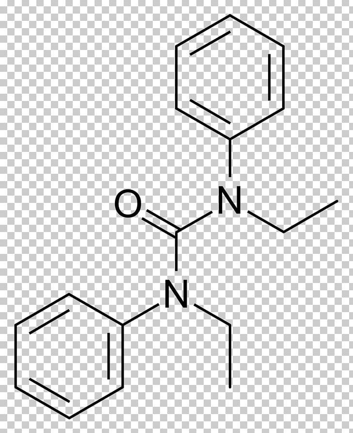Centralite Chemistry Chemical Compound Molecule Pigment PNG, Clipart, Angle, Area, Black And White, Cas Registry Number, Centralite Free PNG Download